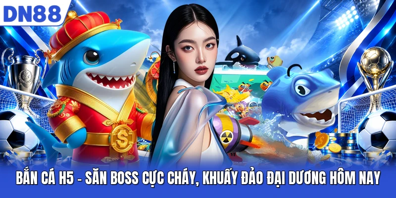 Bắn Cá H5 - Săn Boss Cực Cháy, Khuấy Đảo Đại Dương Hôm Nay