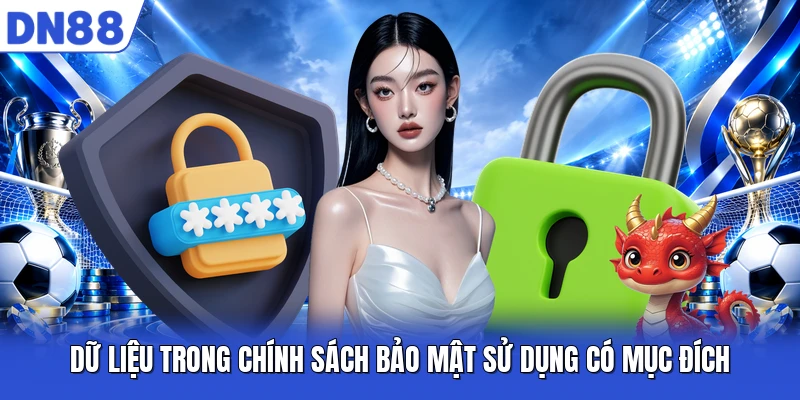 Dữ liệu trong chính sách bảo mật sử dụng có mục đích
