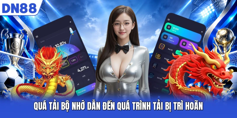 Quá tải bộ nhớ dẫn đến quá trình tải bị trì hoãn Quá tải bộ nhớ dẫn đến quá trình tải bị trì hoãn